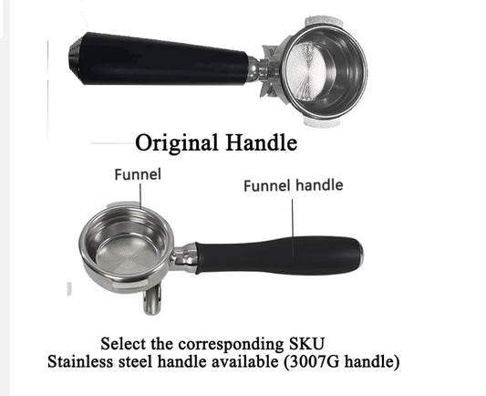 Gemilai 58MM Coffee Machine Handle Coffee Machine Portable Filter Coffee Portafilter 200G Espresso Maker Portafilter