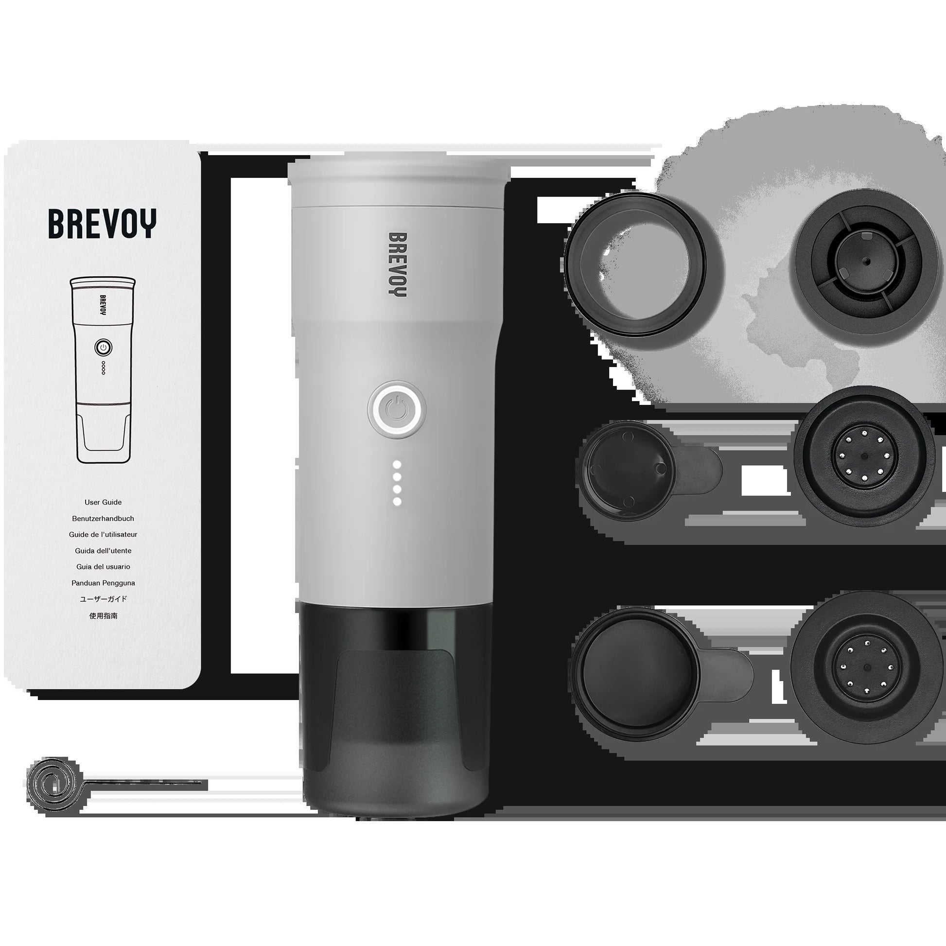 Portable Espresso Maker - Lunar White