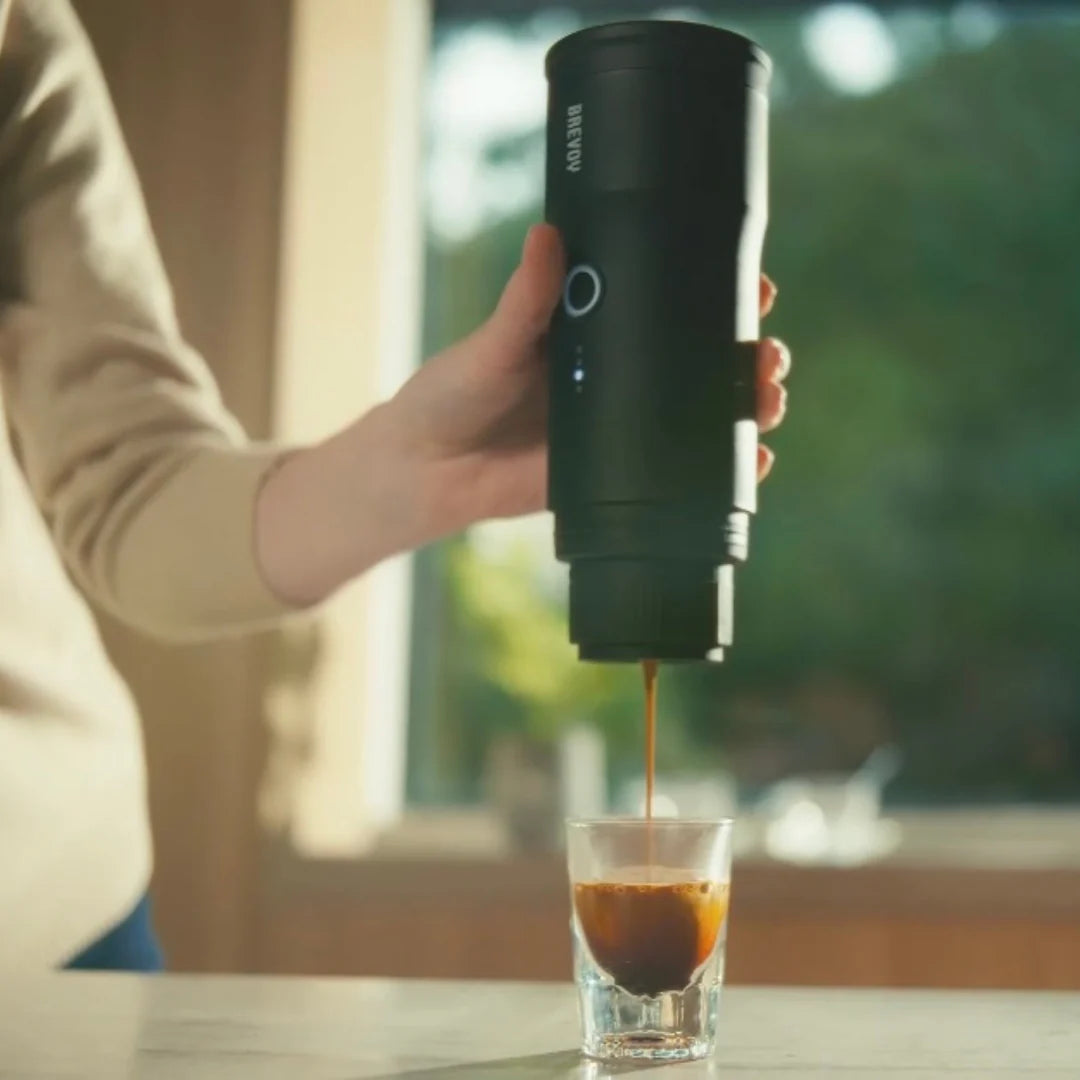 Portable Espresso Maker - Lunar White
