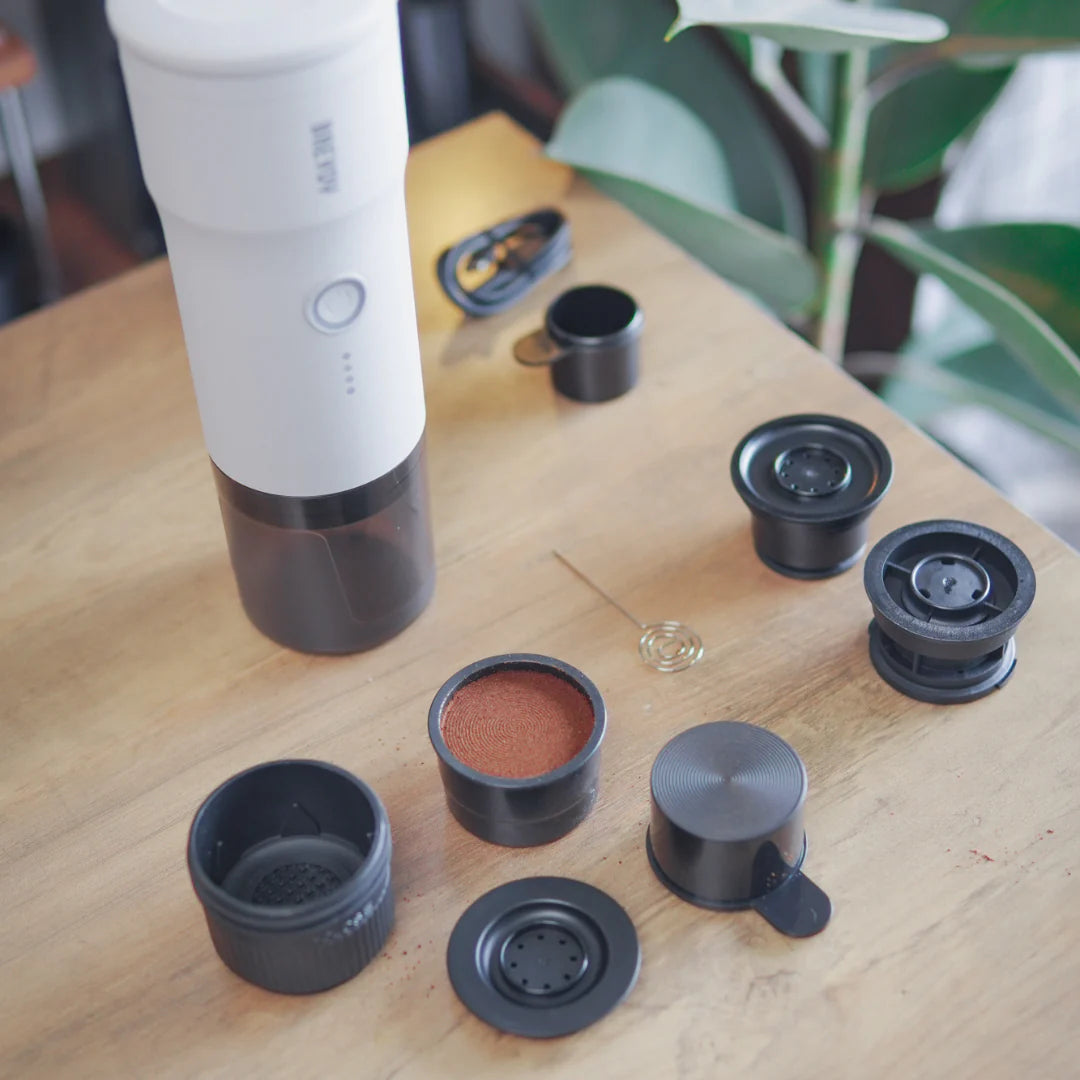 Portable Espresso Maker - Lunar White